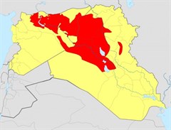 Territorial Control Of The ISIS Svg 600X4581