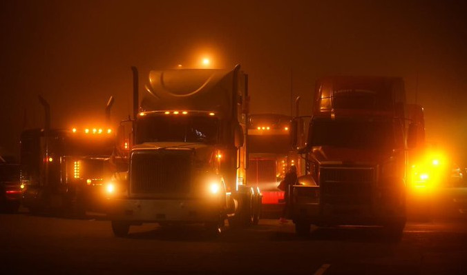 Attack of the Transphobic Putin-Nazi Truckers!