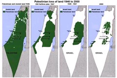 Israel Palestine Map