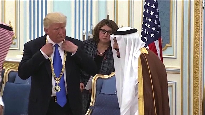 The Great White Father Comes to Saudi Arabia