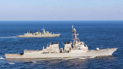 US Destroyer Enters Mediterranean As Syria Tensions Build; Carrier On Standby