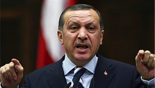 Turkey’s Erdogan Gives Europe the Middle Finger