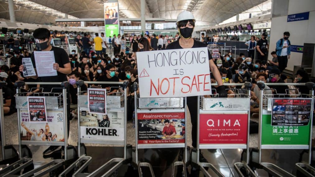 Violent Protests In Hong Kong Reach Their Last Stage