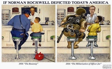 Policing and Defending Then and Now