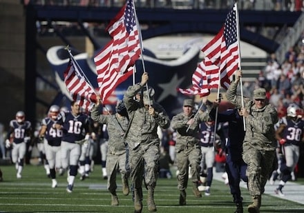 Pentagon Paid NFL Teams  to Thank Troops at Games