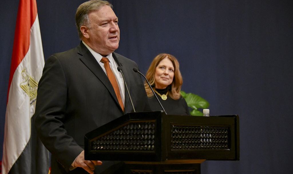 Pompeo Turns Reality Upside Down