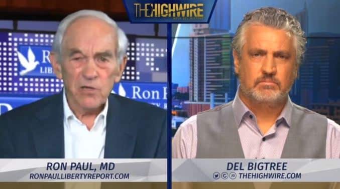 Del Bigtree’s Ron Paul Interview: Coronavirus Crackdowns and Vaccines, Inflation, the Great Reset, Libertarianism, and More