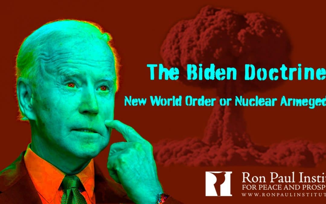 RPI Houston Conference: The Biden Doctrine – New World Order or Nuclear Armageddon?