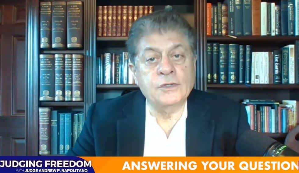 YouTube Puts Bogus Age Restriction on Andrew Napolitano and James Bovard Discussion Challenging the January 6 Insurrection Narrative