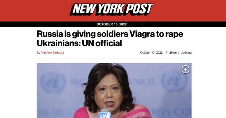 They're Recycling The Viagra Rape Atrocity Propaganda They Used On Libya