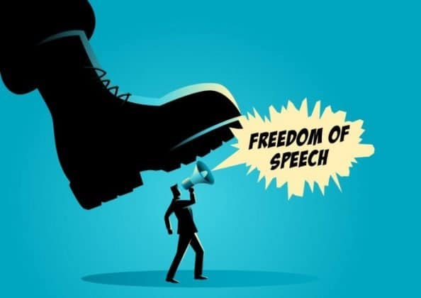 The Government Attacks the Freedom of Speech