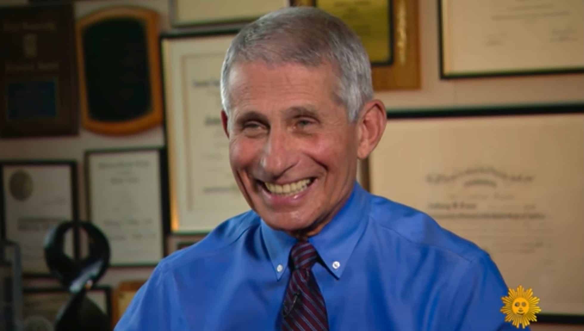 fauci laughing peanut