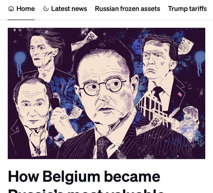 POLITICO’s Delusion Cracks: Belgium Isn’t Helping Russia — It’s Trying to Save Europe From Itself