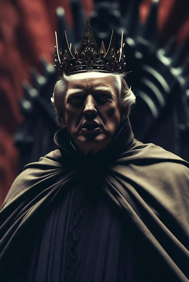 trump evil king
