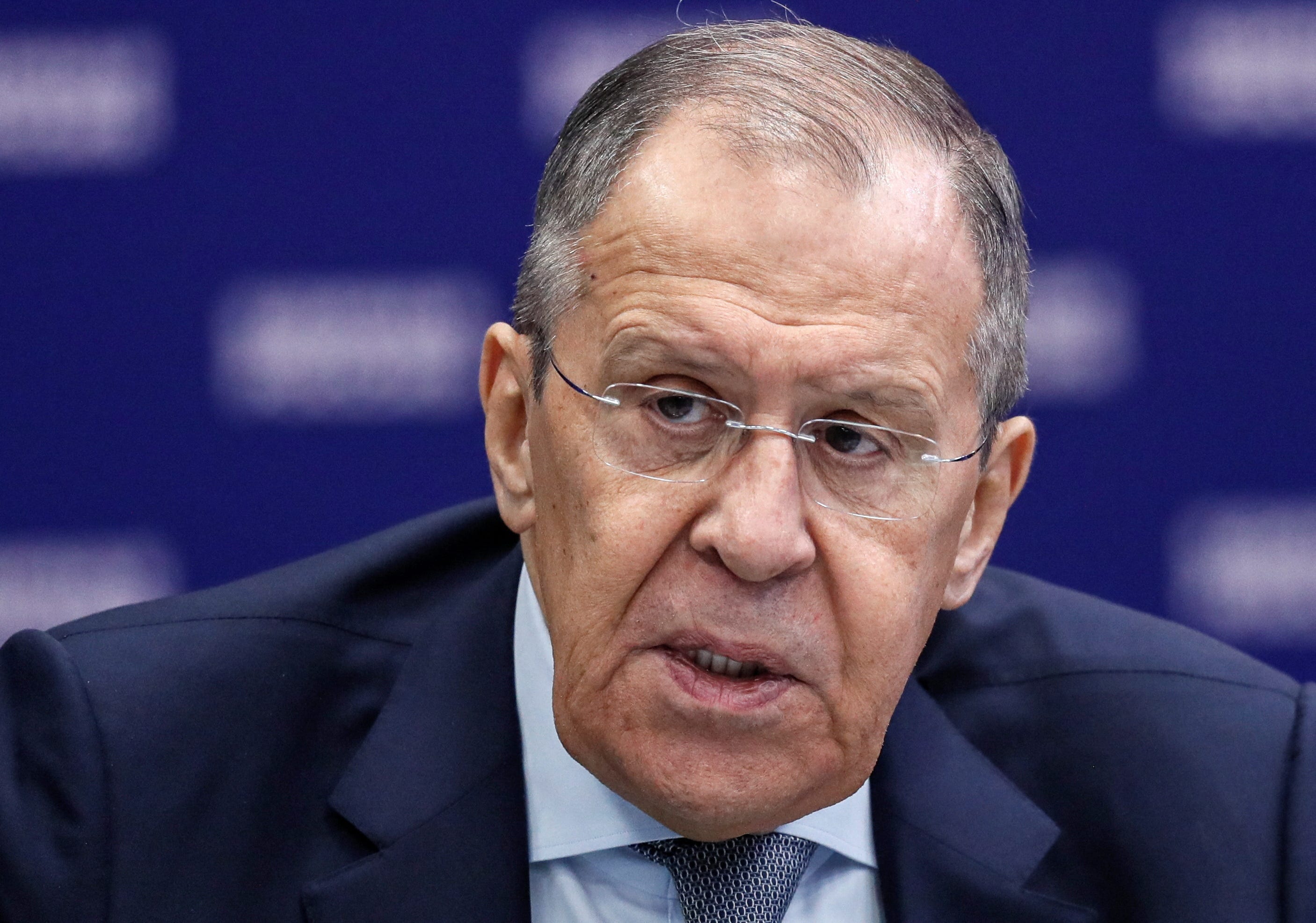 Lavrov serious