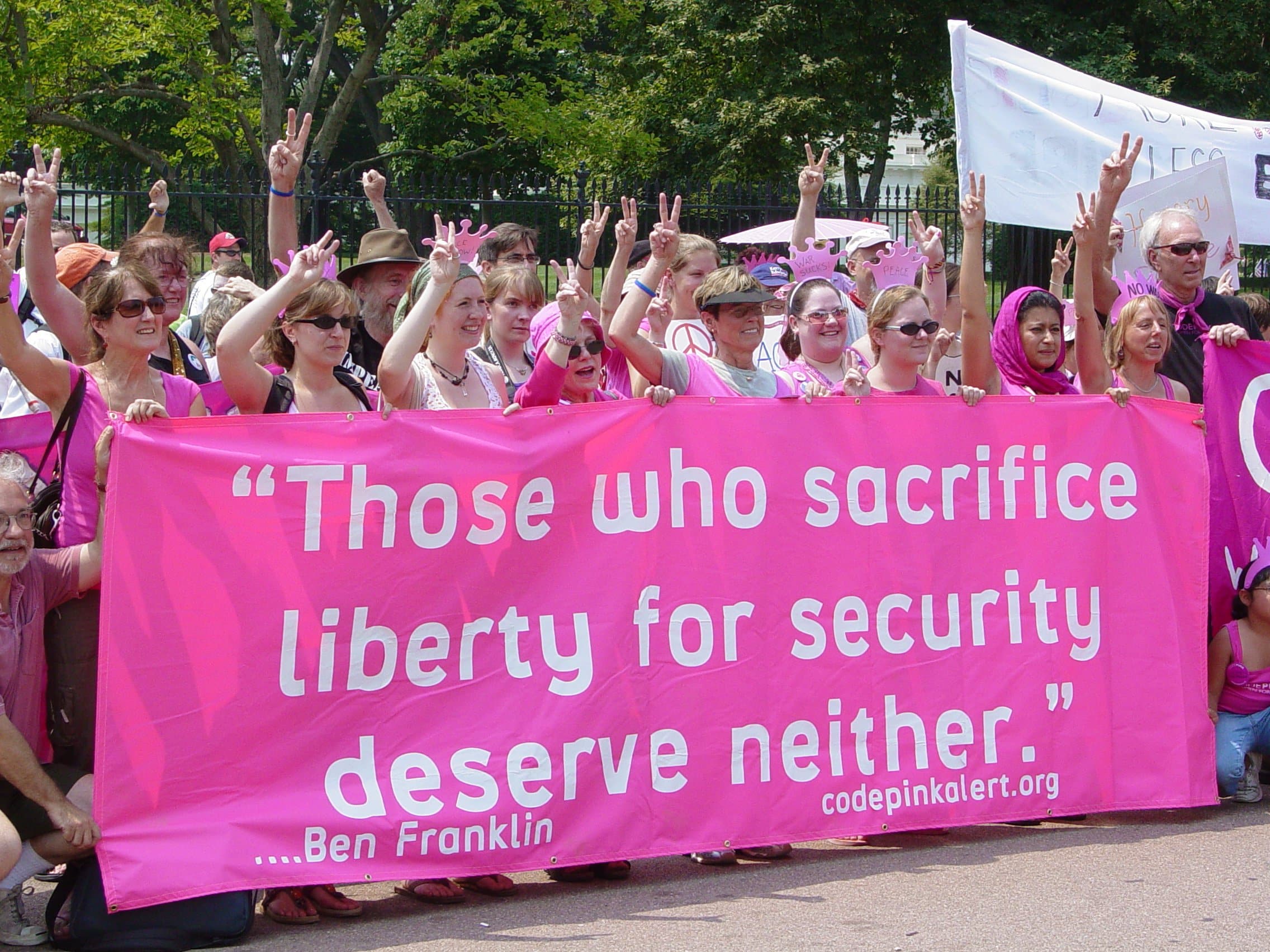 code pink protest cuba
