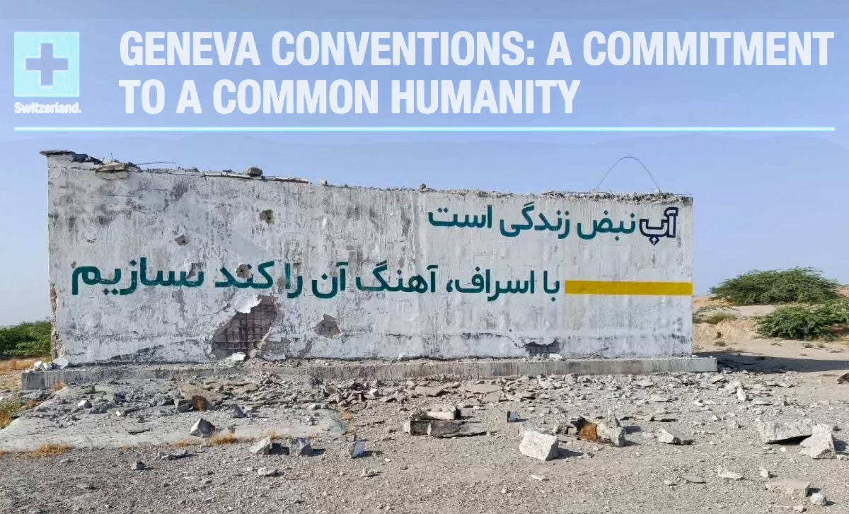 genva conventions iran water