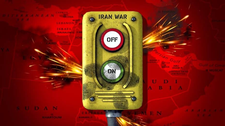 Iran war off on switch
