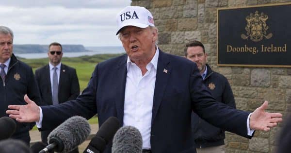 Trump in ireland