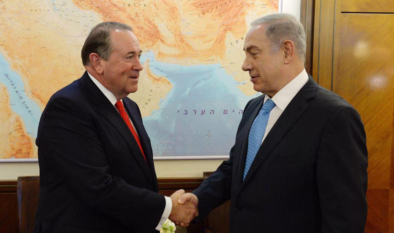 huckabee netanyahu