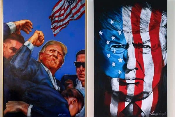 trump paintings