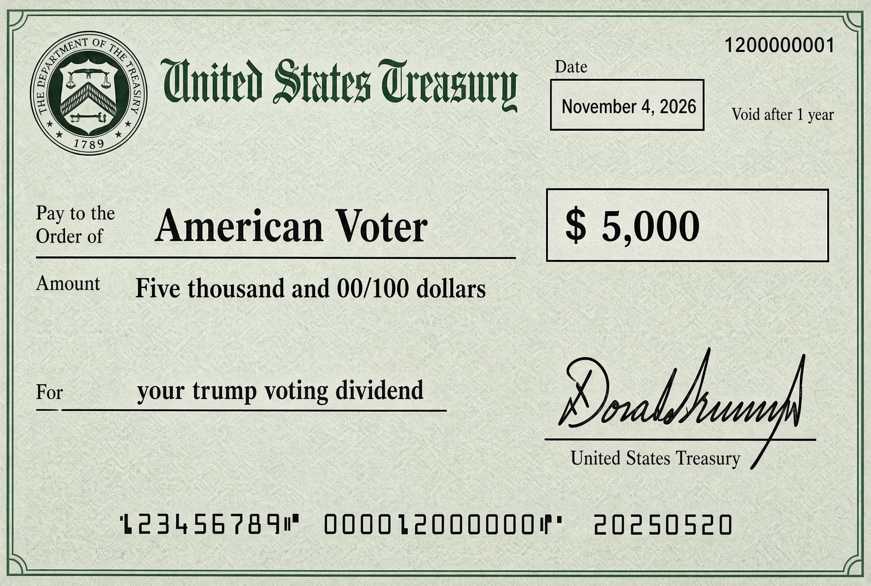 trump vote check